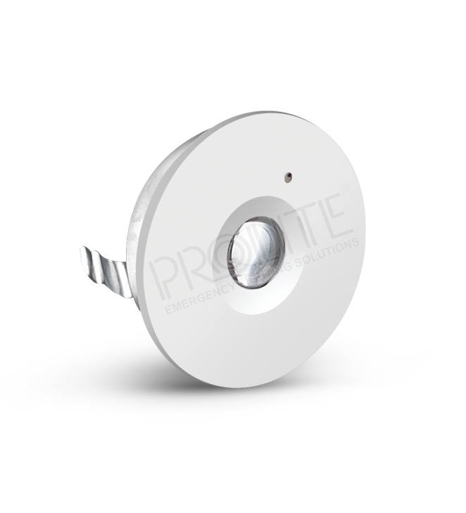 Down Lighter PEL 1W LED NM/RDL (CR) OA (CX) PLAST